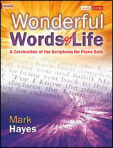 Wonderful Words of Life piano sheet music cover